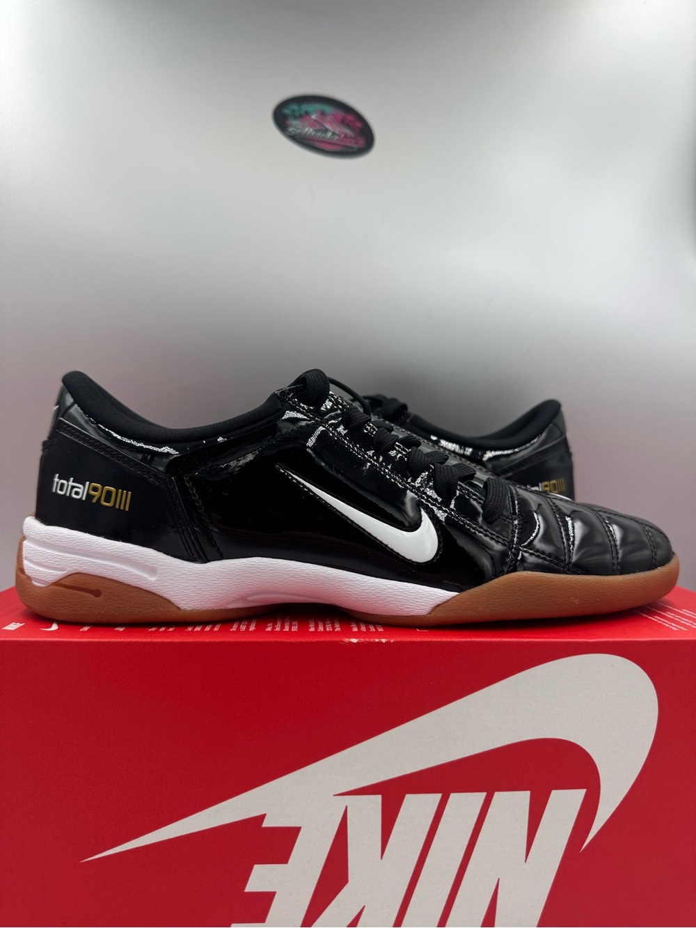 Nike Total 90 3 SP Patent Black Gum BRAND NEW Size 10 Women